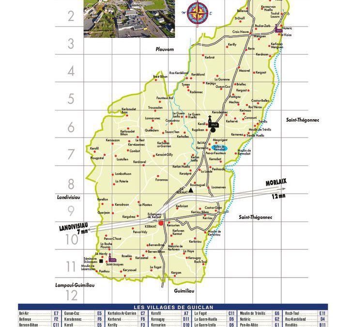 01 – Guiclan et ses villages 1 page