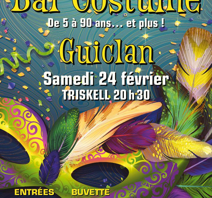 Affiche A3 Bal costume 21_11_17