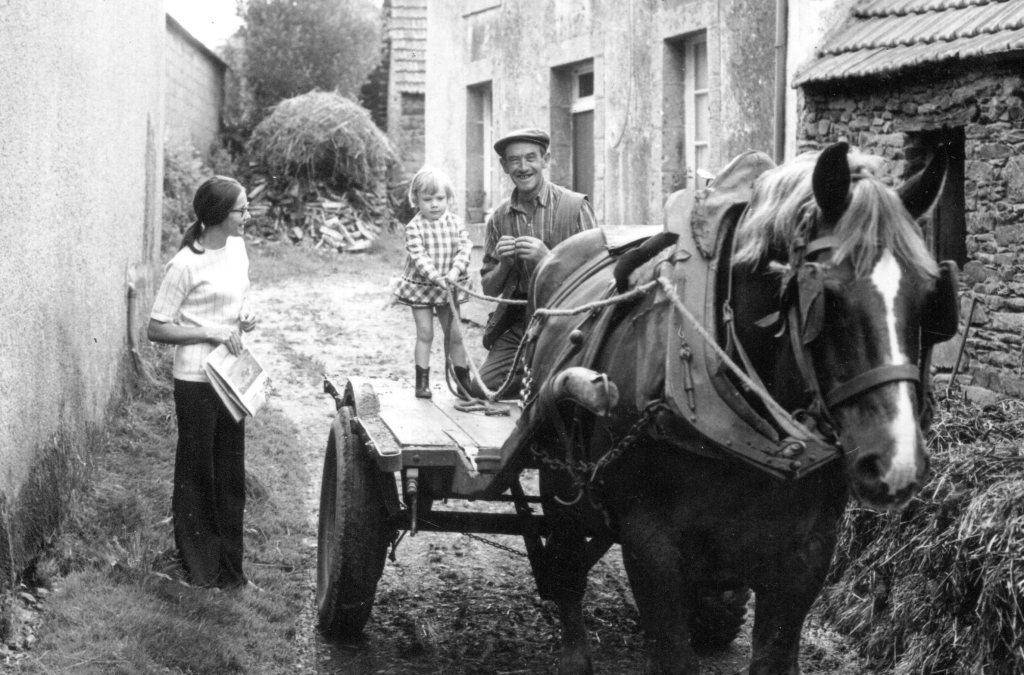 départ au champ kérougay 1969