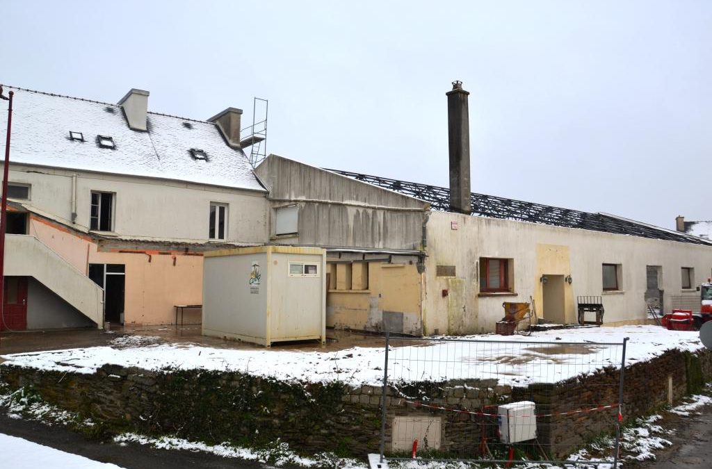 L’Adventura, le site après la destruction des appentis