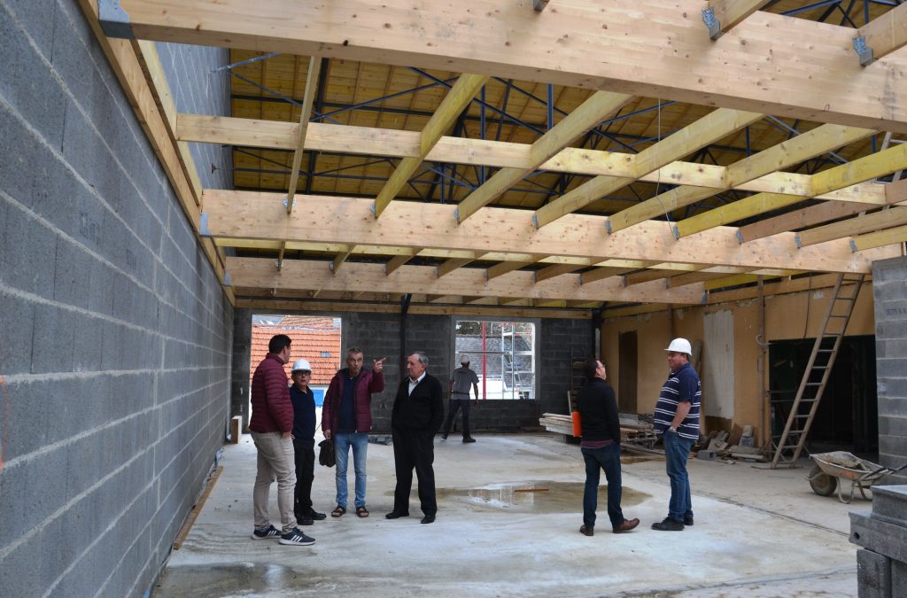 Avancement du chantier de l’Adventura