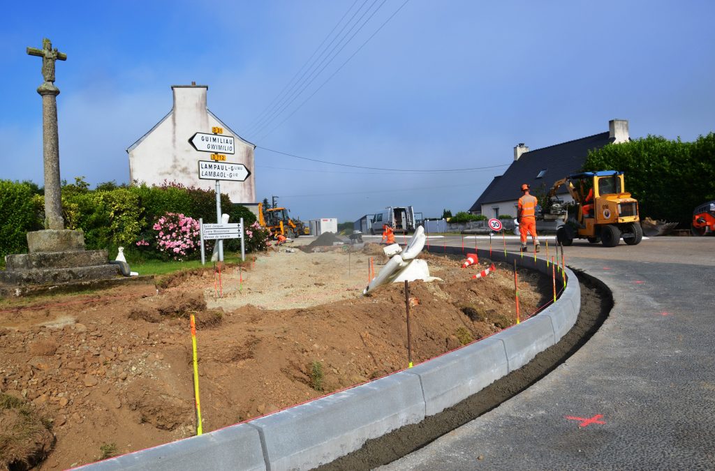 Travaux à Kermat