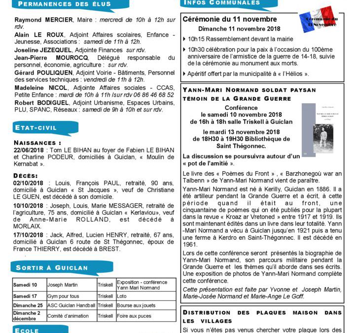 20181020 610 NOVEMBRE 2018