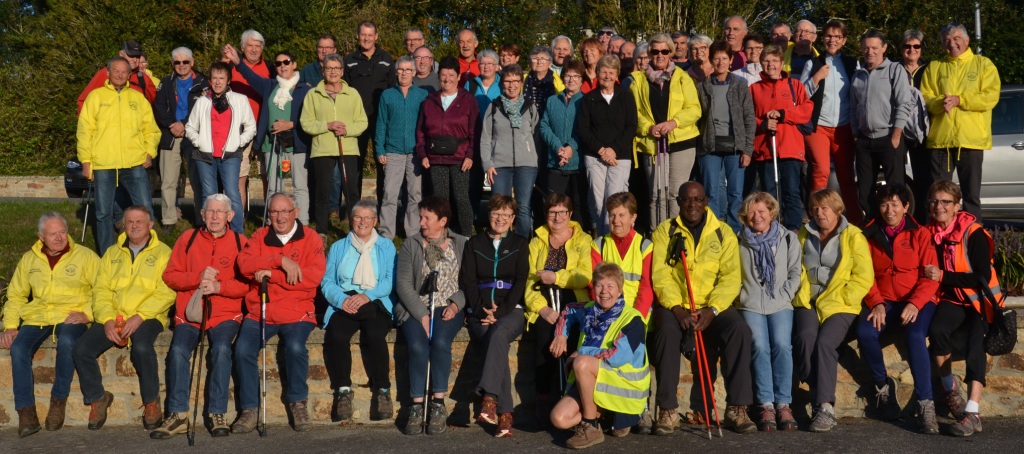 Les marcheurs de la Penzé à la Forêt Landerneau