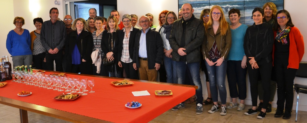 Rencontre de Robert Bodiguel, nouveau maire de Guiclan avec le personnel communal