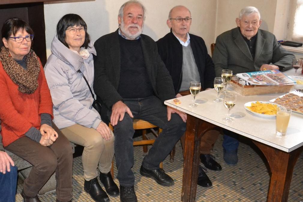 Visite de la Municipalité chez notre Doyen Yves Guillou