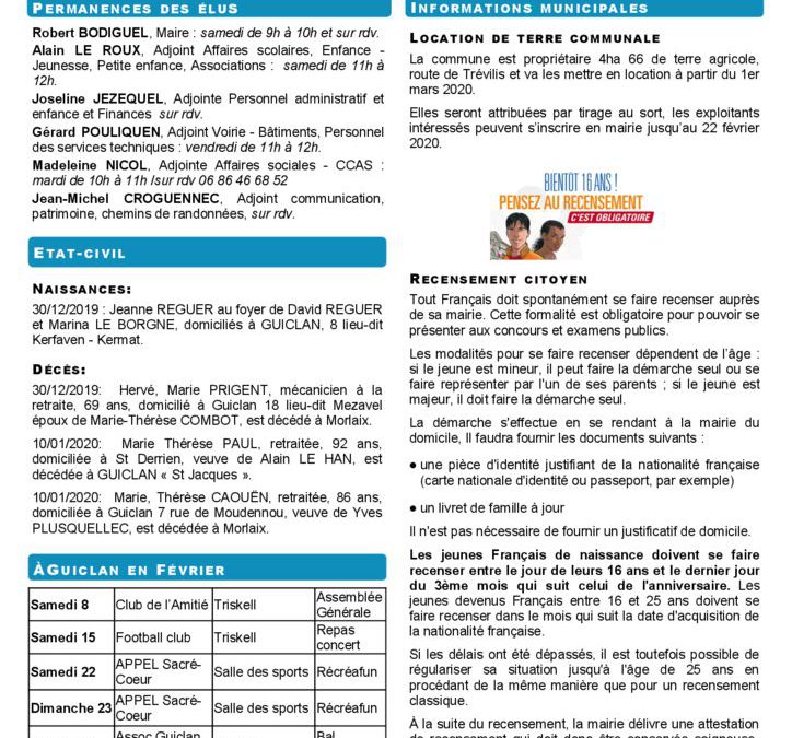 20200120 625 FEVRIER 2020