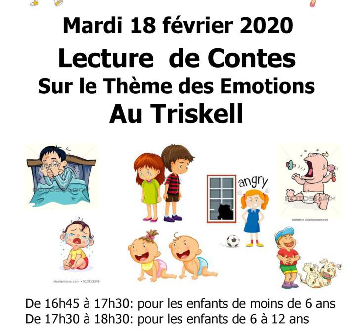 Lecture de contes : les émotions