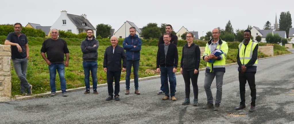 Réception des travaux au lotissement du Styvell
