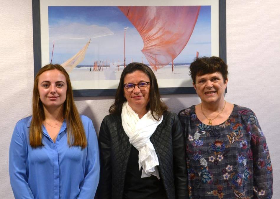 Héloïse, Frédérique et Marie-Laure