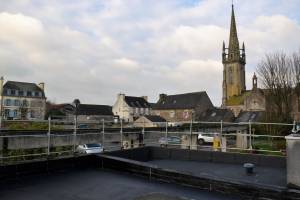 partie de la toiture du Triskell avec la nouvelle membrane