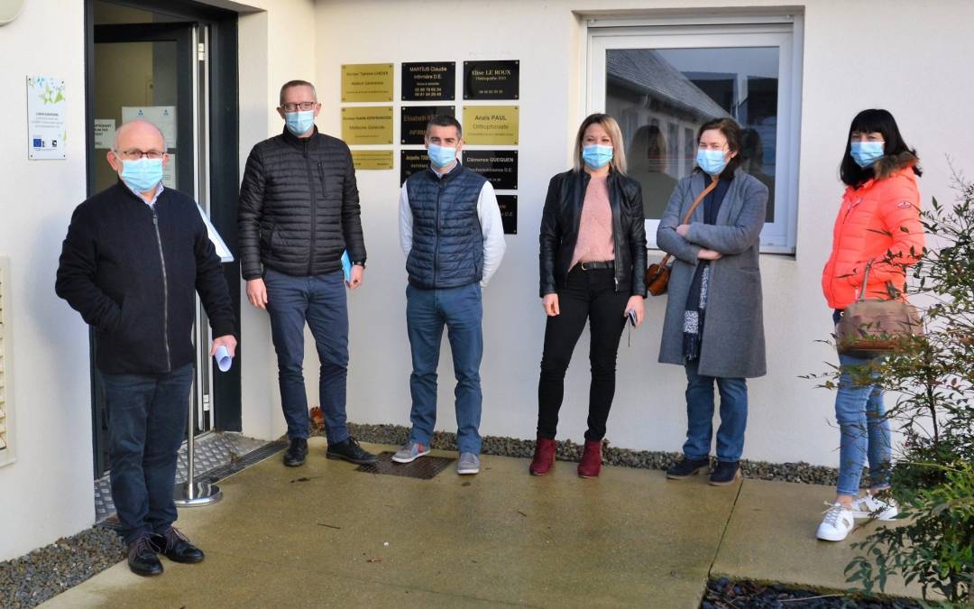 Visite des élus de la commune de Plouescat
