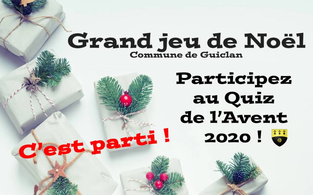 Quiz de l’Avent 2020