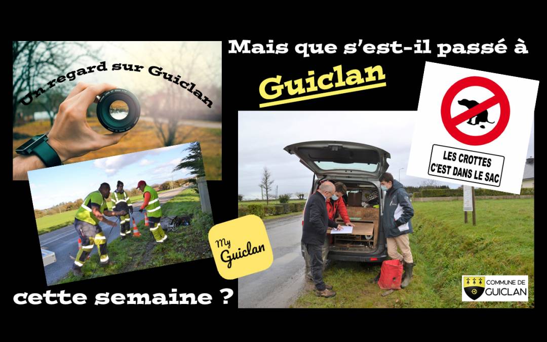 Actus de la semaine du 15 au 21 février 2021