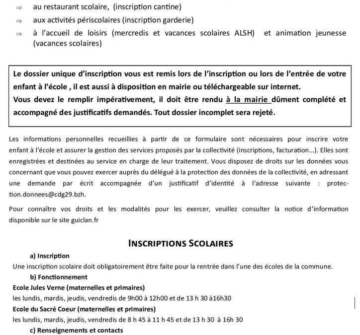 Notice explicative dossier individuel
