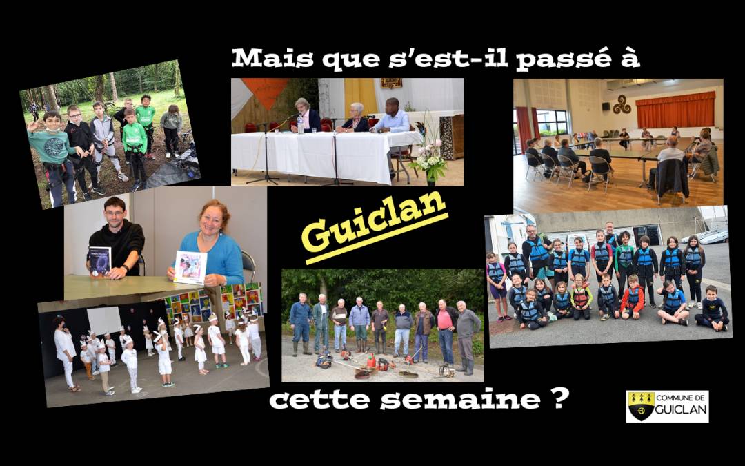 Actus de la semaine du 5 au 11 juillet 2021