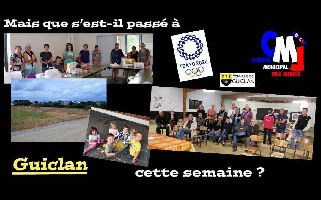 Actus de la semaine du 20 au 26 septembre 2021