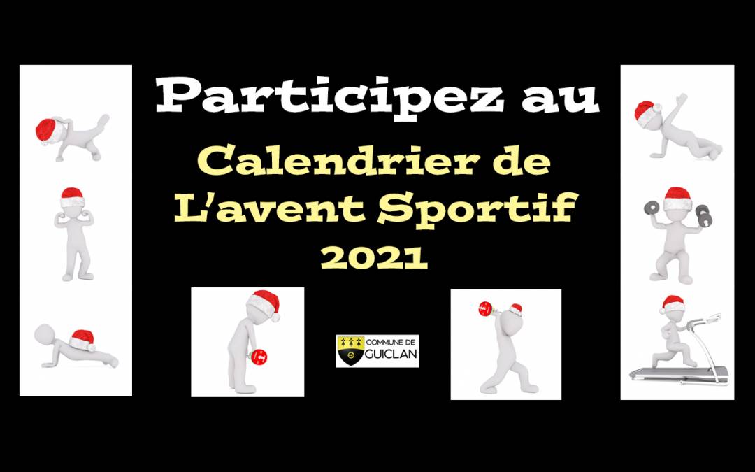 Le calendrier de l’Avent Sportif 2021