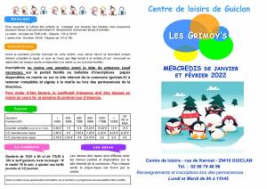 thumbnail of 2022 PROG CLSH MERCREDIS JANV FEVRIER