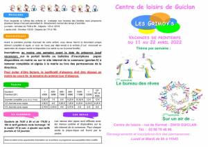 thumbnail of 2022 PROG CLSH VACANCES PAQUES