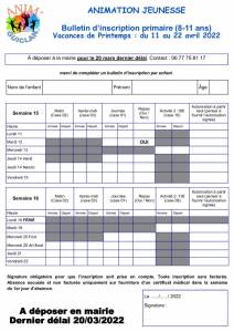 thumbnail of bulletin 8-11 paques