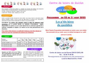 thumbnail of 2022 PROG CLSH VACANCES 22 AU 31 AOUT