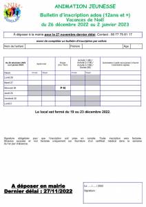 thumbnail of bulletin ado noel