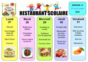 thumbnail of MENUS SEMAINE 13
