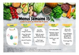 thumbnail of MENUS SEMAINE 15