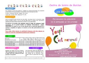thumbnail of Programme CLSH Mercredis Septembre Octobre 2023