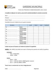 thumbnail of 2023-2024 FICHE INSCRIPTION HEBDOMADAIRE