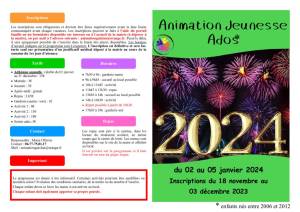 thumbnail of Programme ADOS Noël 2023