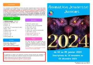 thumbnail of Programme JUNIORS Noël 2023