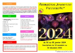 thumbnail of Programme PASSERELLE Noël 2023