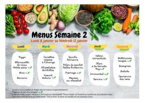 thumbnail of MENUS SEMAINE 2