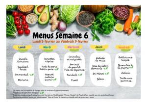 thumbnail of MENUS SEMAINE 6