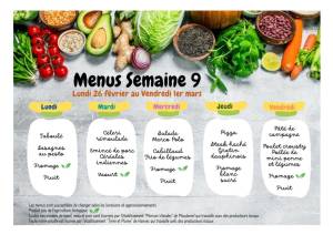 thumbnail of MENUS SEMAINE 9