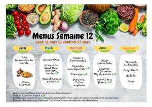 thumbnail of MENUS SEMAINE 12