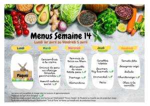 thumbnail of MENUS SEMAINE 14