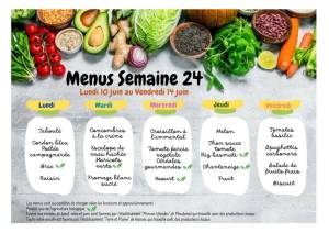 thumbnail of MENUS SEMAINE 24