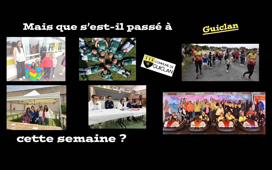 Actus de la semaine du 24 au 30 juin 2024