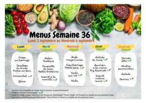thumbnail of MENUS SEMAINE 36
