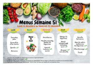 thumbnail of MENUS SEMAINE 51