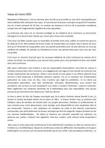 thumbnail of Voeux du maire 2025