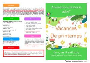 thumbnail of programme ados printemps 2025