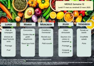 thumbnail of MENUS SEMAINE 12
