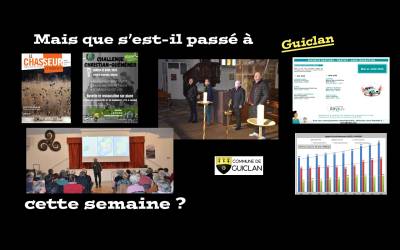 Actus de la semaine du 31 mars au 6 avril 2025