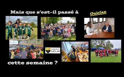 Actus de la semaine du 14 au 27 avril 2025