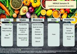 thumbnail of MENUS SEMAINE 19