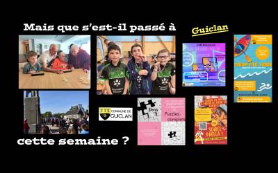 Actus de la semaine du 28 avril au 4 mai 2025